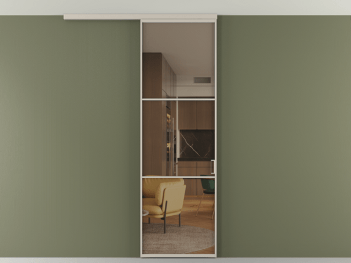 Перегородка Формато вдоль стены на потолок 1 створка АЛПР 040.03 Алюминий светло-бежевый Прозрачное бронзовое стекло, триплекс. Цена 5260 AZE 1. Полотно 2 шт. (800/2100 мм)
2. Комплект установки раздвижной системы
3. Базовый комплект фурнитуры
4.Ручка Рондо. Фабрика дверей Волховец 8 (800) 551 43 19 Перегородка Формато вдоль стены на потолок 1 створка АЛПР 040.03 Алюминий светло-бежевый Прозрачное бронзовое стекло, триплекс Цена 5260 AZE | Volhovec