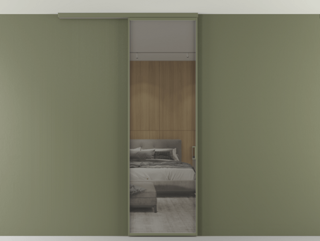 Перегородка Формато вдоль стены на потолок 1 створка АЛПР 040.01 Алюминий оливковый тёмный Рефлективное серое стекло "Стопсол", калёное. Цена 6230 AZE 1. Полотно 2 шт. (800/2100 мм)
2. Комплект установки раздвижной системы
3. Базовый комплект фурнитуры
4.Ручка Рондо. Фабрика дверей Волховец 8 (800) 551 43 19 Перегородка Формато вдоль стены на потолок 1 створка АЛПР 040.01 Алюминий оливковый тёмный Рефлективное серое стекло "Стопсол", калёное Цена 6230 AZE | Volhovec