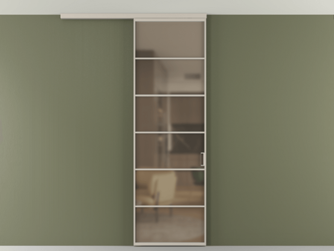 Перегородка Формато вдоль стены на потолок 1 створка АЛПР 040.04 Алюминий светло-бежевый Сатинированное бронзовое стекло, триплекс. Цена 5620 AZE 1. Полотно 2 шт. (800/2100 мм)
2. Комплект установки раздвижной системы
3. Базовый комплект фурнитуры
4.Ручка Рондо. Фабрика дверей Волховец 8 (800) 551 43 19 Перегородка Формато вдоль стены на потолок 1 створка АЛПР 040.04 Алюминий светло-бежевый Сатинированное бронзовое стекло, триплекс Цена 5620 AZE | Volhovec