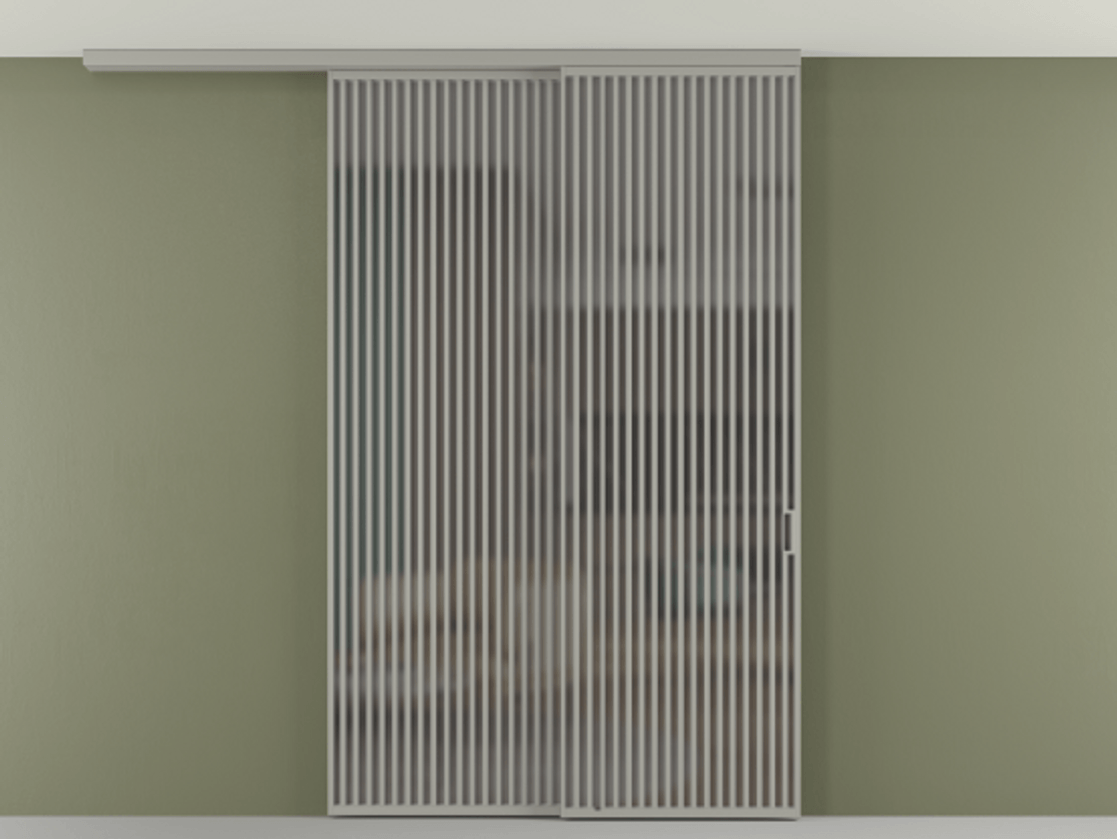 Перегородка Формато вдоль стены на потолок 2 створки с синхронным механизмом АЛПР 040.06 Алюминий нейтральный серый Сатинированное серое стекло, триплекс. Цена 23480 AZE 1. Полотно 2 шт. (800/2100 мм)
2. Комплект установки раздвижной системы
3. Базовый комплект фурнитуры
4.Ручка Рондо. Фабрика дверей Волховец 8 (800) 551 43 19 Перегородка Формато вдоль стены на потолок 2 створки с синхронным механизмом АЛПР 040.06 Алюминий нейтральный серый Сатинированное серое стекло, триплекс Цена 23480 AZE | Volhovec