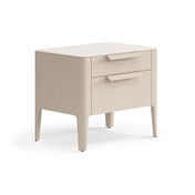 Тумба прикроватная Piega 2 ящика Матовый бисквитный