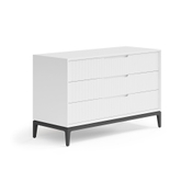 Комод Velvet 3 ящика Матовый белоснежный