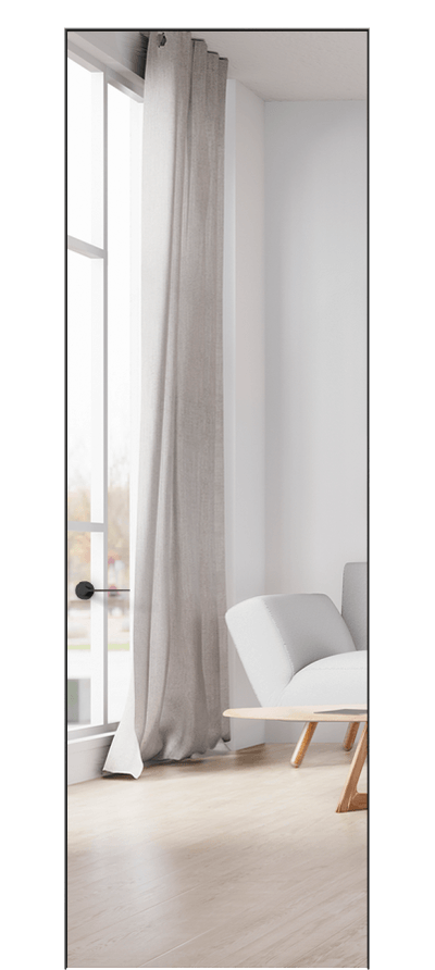 Межкомнатная дверь Планум Про 0013 АКУ Зеркало с одной стороны  Цена 1400 AZE | Volhovec