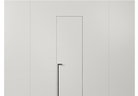 Панели для отделки стен Стеновая панель в эмали Матовый серый. Цвет Матовый серый. Материал Гладкая эмаль. Коллекция Эмаль. Картинка.