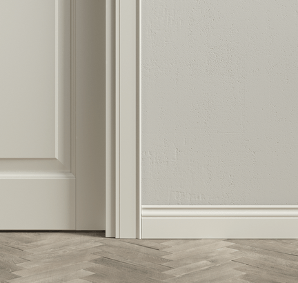 Плинтус Плинтус Классический. Цвет Матовый серый. Коллекция Плинтус Классический. Картинка.