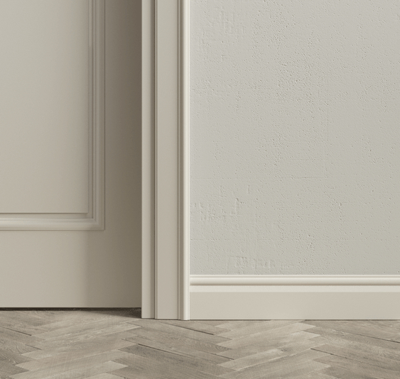 Плинтус Плинтус Неоклассический. Цвет Матовый облачно-серый. Коллекция Плинтус Неоклассический. Картинка.