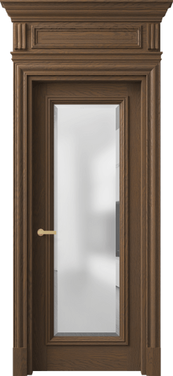 Дверь межкомнатная 7300 ДТМ.М САТ-Ф. Цвет Дуб туманный матовый. Материал Массив дуба матовый. Коллекция Antique. Картинка.
