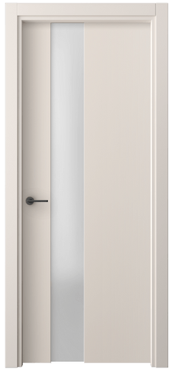 Дверь межкомнатная 4224 ПЭПБ САТ. Цвет ПЭТ пудровый бежевый. Материал ПЭТ. Коллекция Freedom. Картинка.