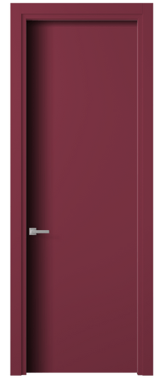 Дверь межкомнатная 0010 - planum Красно-фиолетовый RAL 4002. Цвет RAL Красно-фиолетовый RAL 4002. Материал Гладкая эмаль. Коллекция Планум. Картинка.