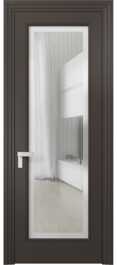 Межкомнатная дверь 8300 МАН Сатин с гравировкой Rocca. Цвет Матовый антрацит. Материал Гладкая эмаль. Коллекция Rocca. Фото. Дверь межкомнатная 8300 МАН Сатин с гравировкой Rocca. Цвет Матовый антрацит. Материал Гладкая эмаль. Коллекция Rocca. Картинка.