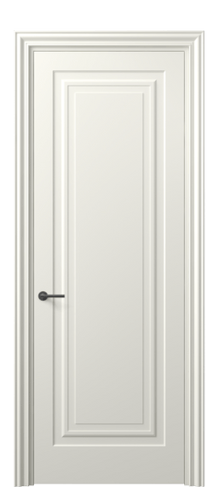 Дверь межкомнатная 8401 МЖМ. Цвет Матовый жемчужный. Материал Гладкая эмаль. Коллекция Маскот. Картинка.