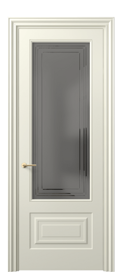Межкомнатная дверь 8442 ММБ Серый сатин с гравировкой. Цвет Матовый молочно-белый. Материал Гладкая эмаль. Коллекция Mascot. Фото. Дверь межкомнатная 8442 ММБ Серый сатин с гравировкой. Цвет Матовый молочно-белый. Материал Гладкая эмаль. Коллекция Mascot. Картинка.