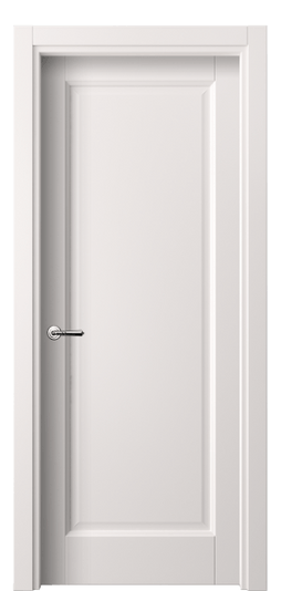 Дверь межкомнатная 1401 ПЭКС. Цвет ПЭТ кремово-серый. Материал ПЭТ. Коллекция Галант. Картинка.