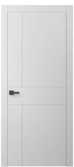 Дверь межкомнатная 8056 МБЛ. Цвет Матовый белоснежный. Материал Гладкая эмаль. Коллекция Linea. Картинка.