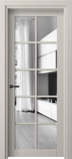 Межкомнатная дверь 2106 ПЭСС Двустороннее зеркало. Цвет ПЭТ светло-серый. Материал ПЭТ. Коллекция Neo. Фото. Дверь межкомнатная 2106 ПЭСС Двустороннее зеркало. Цвет ПЭТ светло-серый. Материал ПЭТ. Коллекция Neo. Картинка.