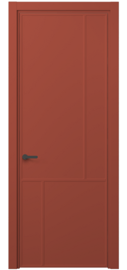 Дверь межкомнатная 8606 NCS S 3040-Y80R. Цвет NCS NCS S 3040-Y80R. Материал Гладкая эмаль. Коллекция Фрэйм. Картинка.