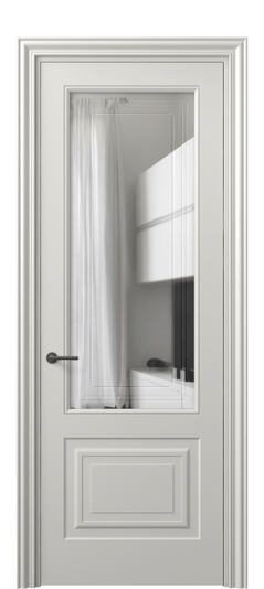 Межкомнатная дверь 8452 МСР Прозрачное стекло с гравировкой Mascot. Цвет Матовый серый. Материал Гладкая эмаль. Коллекция Mascot. Фото. Дверь межкомнатная 8452 МСР Прозрачное стекло с гравировкой Mascot. Цвет Матовый серый. Материал Гладкая эмаль. Коллекция Mascot. Картинка.