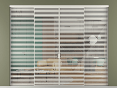 Перегородка Формато внутри проёма 4 створки