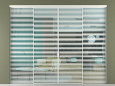 Перегородка Formato внутри проёма 4 створки