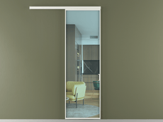 Перегородка Formato вдоль стены 1 створка