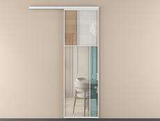 Перегородка Мозаик вдоль стены 1 створка