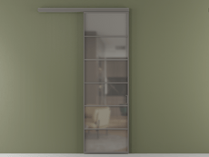 Перегородка Формато вдоль стены 1 створка