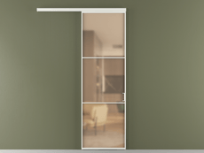 Перегородка Формато вдоль стены 1 створка