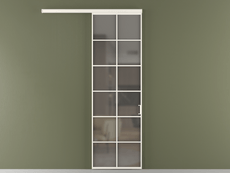 Перегородка Формато вдоль стены 1 створка