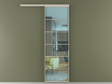 Перегородка Формато вдоль стены 1 створка