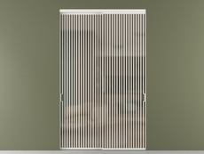 Перегородка Формато внутри проёма 2 створки