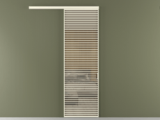 Перегородка Формато вдоль стены 1 створка