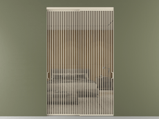 Перегородка Формато внутри проёма 2 створки