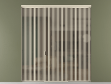 Перегородка Формато внутри проёма 3 створки