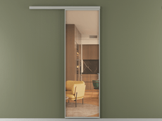 Перегородка Формато вдоль стены 1 створка