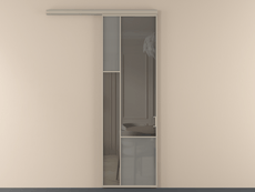 Перегородка Мозаик вдоль стены 1 створка