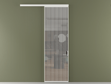 Перегородка Formato вдоль стены 1 створка