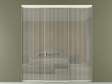 Перегородка Формато внутри проёма 3 створки