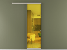 Перегородка Formato вдоль стены 1 створка