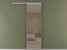 Перегородка Формато вдоль стены 1 створка