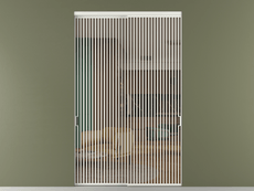 Перегородка Формато внутри проёма 2 створки