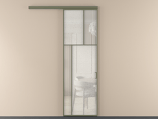 Перегородка Мозаик вдоль стены 1 створка