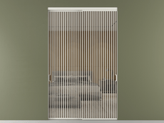 Перегородка Формато внутри проёма 2 створки