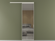 Перегородка Формато вдоль стены 1 створка