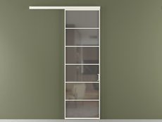 Перегородка Формато вдоль стены 1 створка