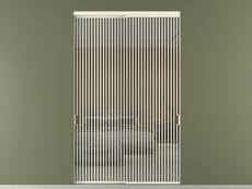 Перегородка Формато внутри проёма 2 створки