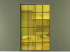 Перегородка Формато внутри проёма 2 створки