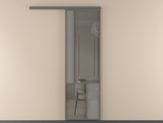 Перегородка Мозаик вдоль стены 1 створка