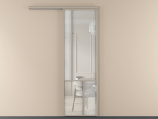 Перегородка Mosaic вдоль стены 1 створка