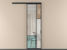 Перегородка Mosaic вдоль стены 1 створка