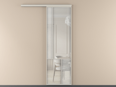 Перегородка Mosaic вдоль стены 1 створка